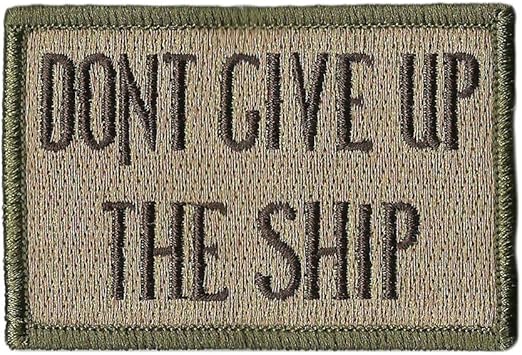 Gadsden and Culpeper Dont Give Up The Ship Flag Patch
