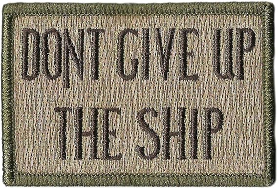 Gadsden and Culpeper Dont Give Up The Ship Flag Patch