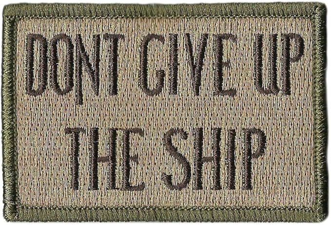 Gadsden and Culpeper Dont Give Up The Ship Flag Patch