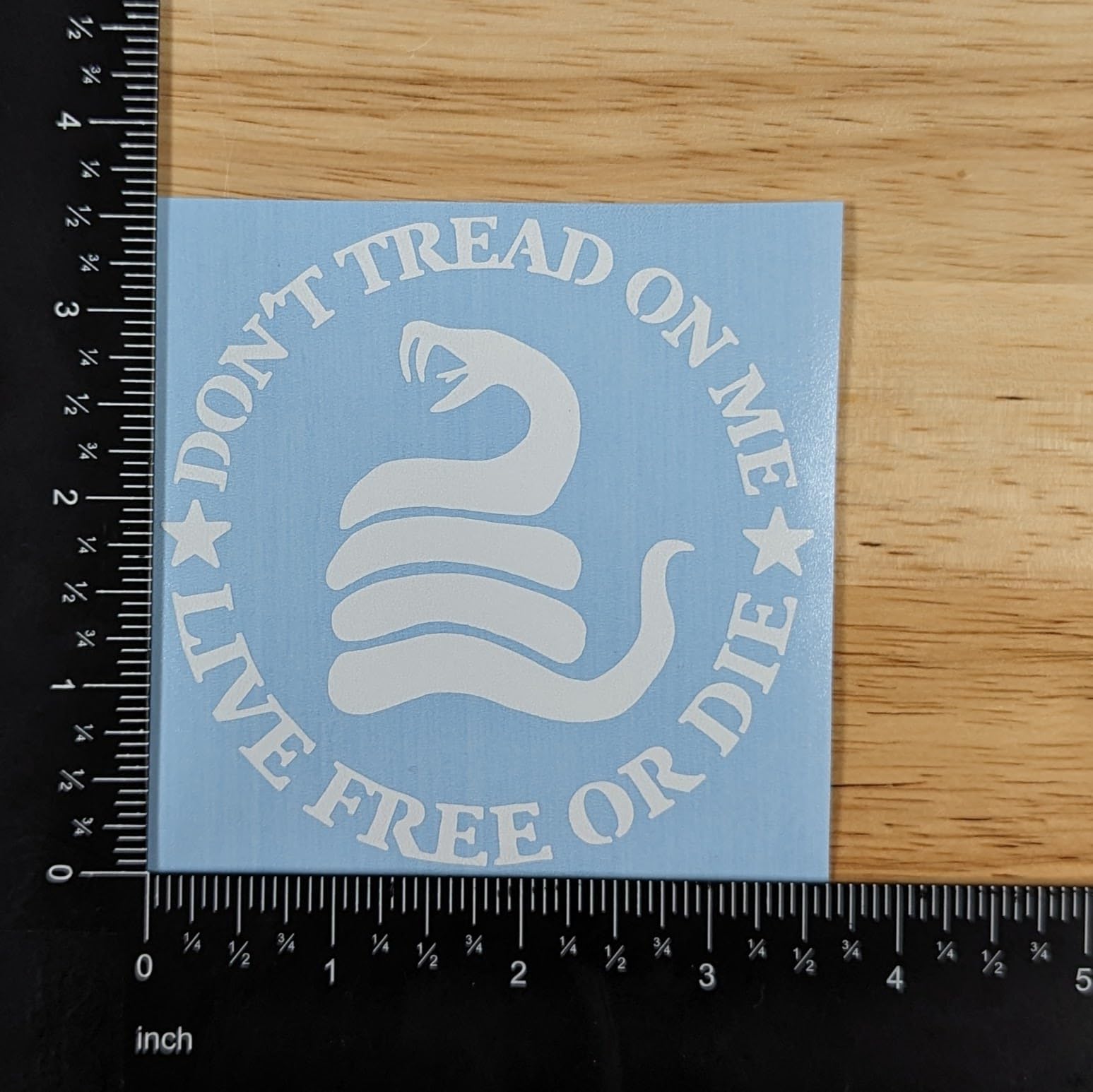 2A Snake Car Decal Yellow "Don't Tread On Me" Gadsden Flag Sticker - Foto 11