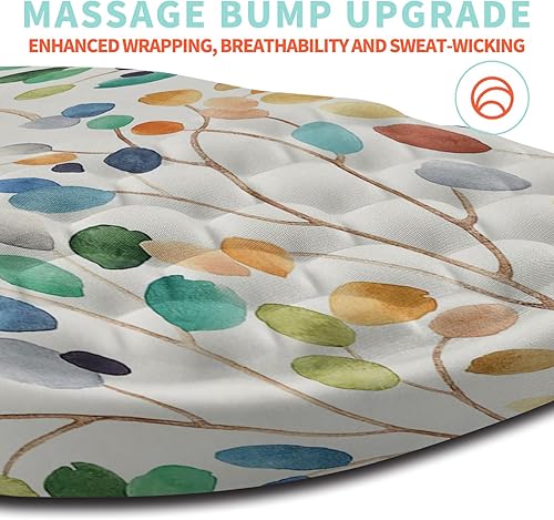 Miniatura 3 de KUOSGM Alfombrilla ergonómica para mouse con diseño de masaje de gel, para aliviar el dolor del túnel carpiano, reposamuñecas, almohadilla de espuma