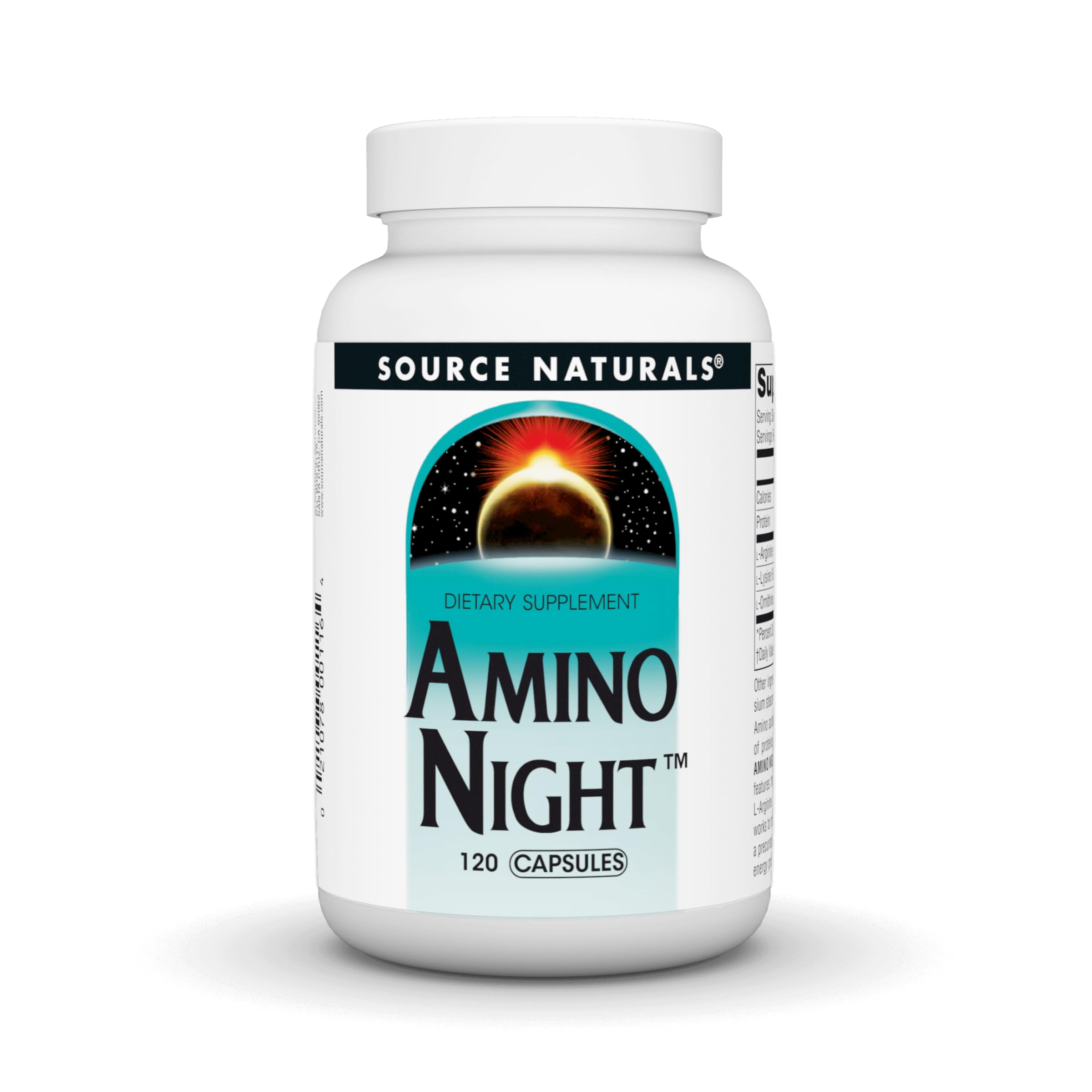 Source Naturals Amino Night - Advanced Amino Acid Formula* - 120 Capsules