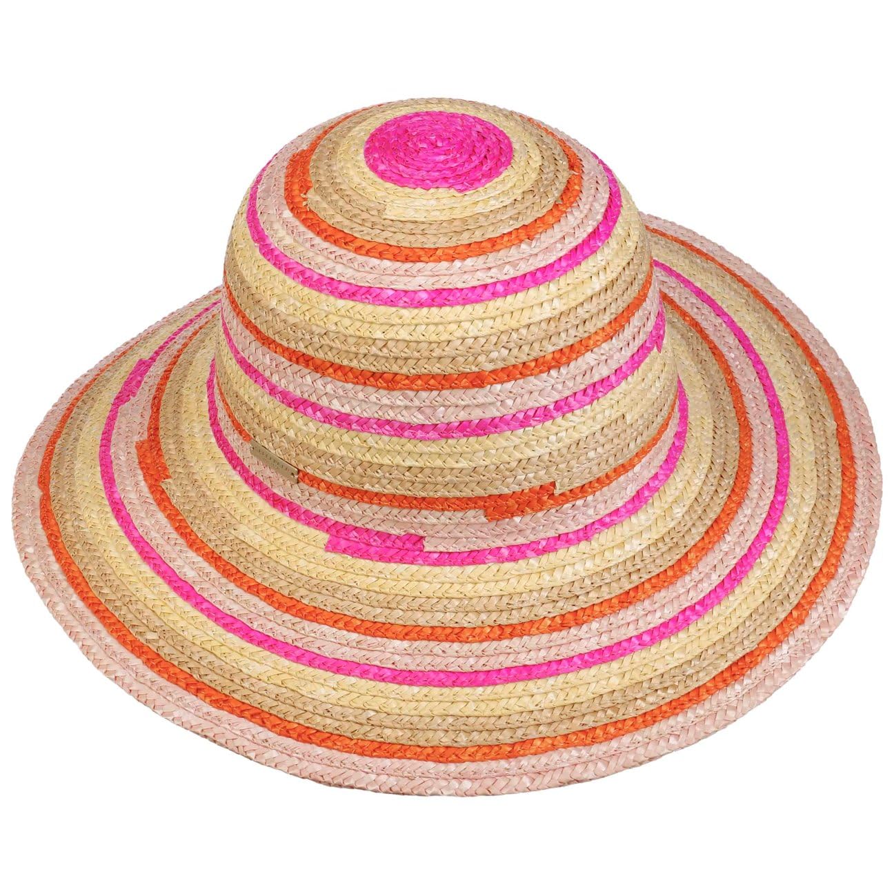 Seeberger Sombrero de ala Ancha Tavila Mujer - Trenzado para el jardín Sol Verano Primavera/Verano