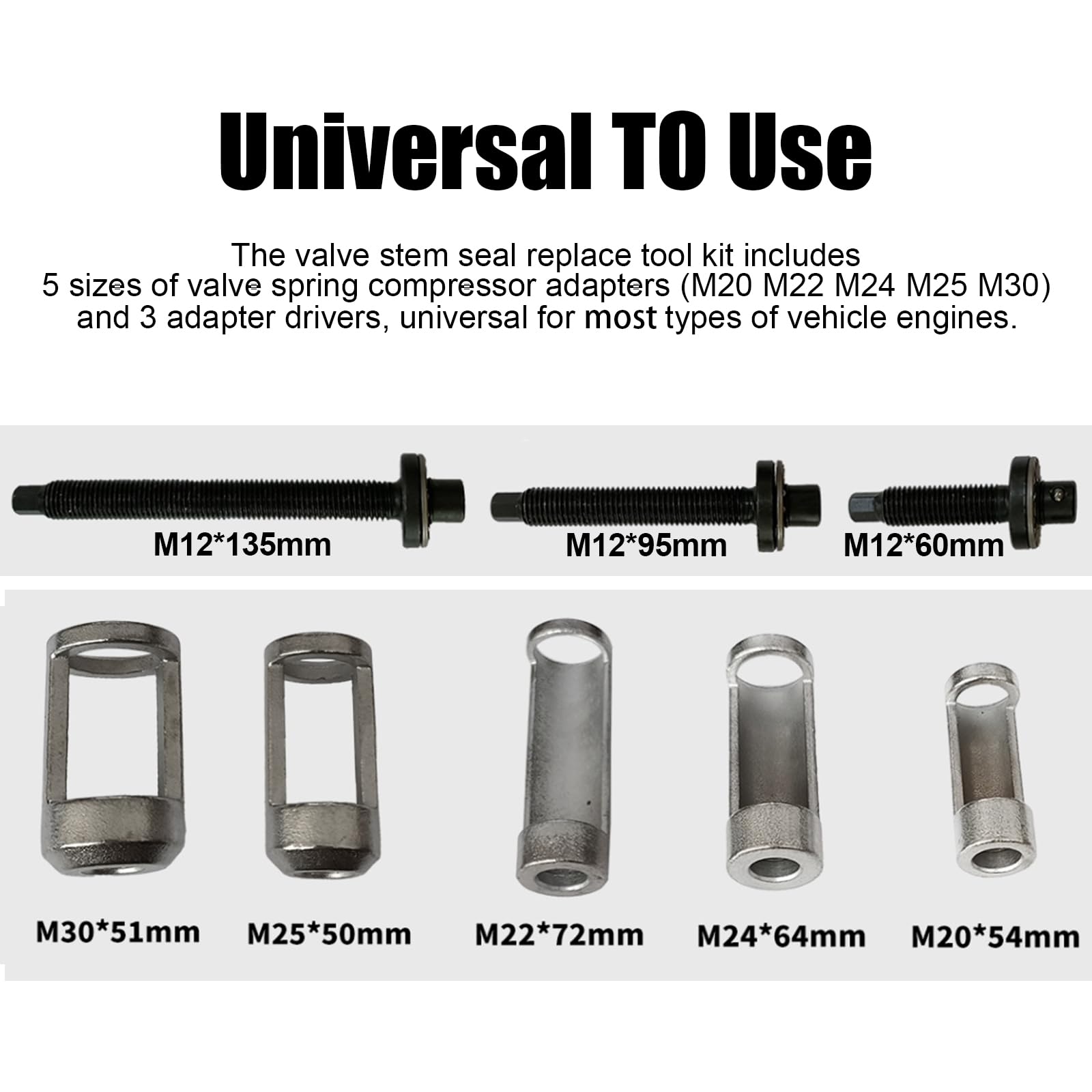 FreeTec Kit d'outils Universel pour Extracteur de Ressort et d'Installation Compatible avec Benz, BMW