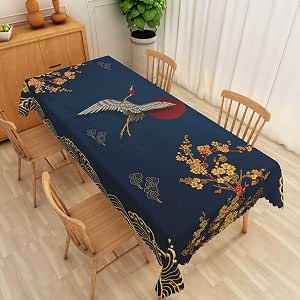Cute Cat Tablecloth 70x160 Inch - Cartoon Fishbone Pattern, Waterproof Polyester, For Kitchen Or Party - View #4