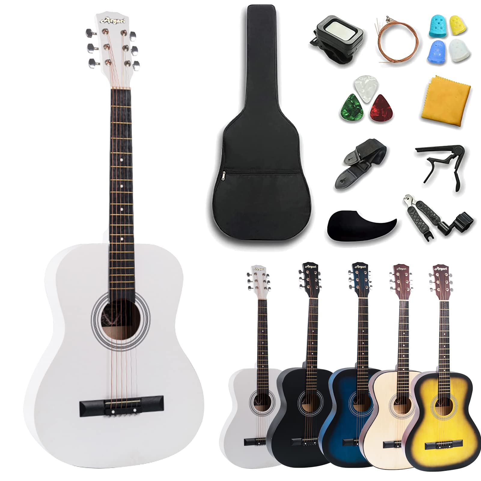 Amazon.co.jp: Aryari アコースティックギター 36インチ 初心者