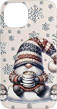 Snowflake Gnome For Women With Hot Cocoa Winter Aesthetic Case for iPhon...