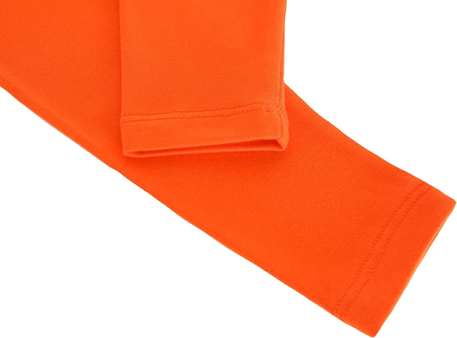 Lilax Girls' Basic Solid Full Length Cotton Soft Leggings