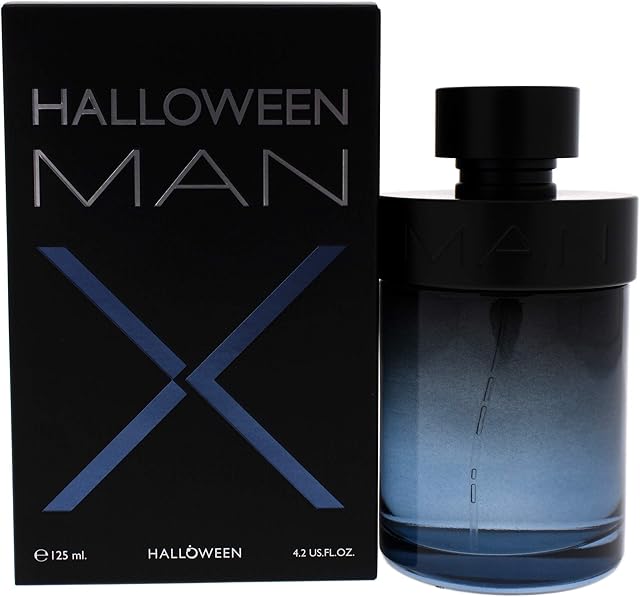 J. Del Pozo Halloween Man X For Men 4.2 Oz Edt Spray,125 ml,blue - black