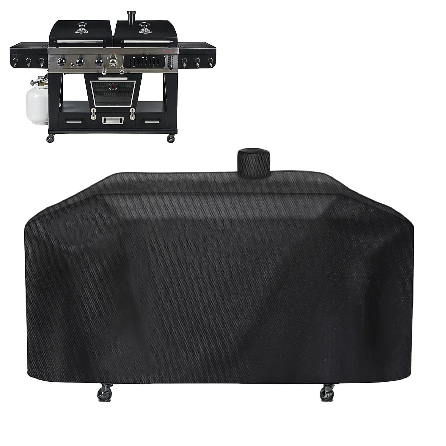 Pit Boss wasserdichte Grillabdeckung, passend für Pellet-, Memphis-, Smokehollow- und GC7000-Grills, Pellet-Grillabdeckung für Campingköche