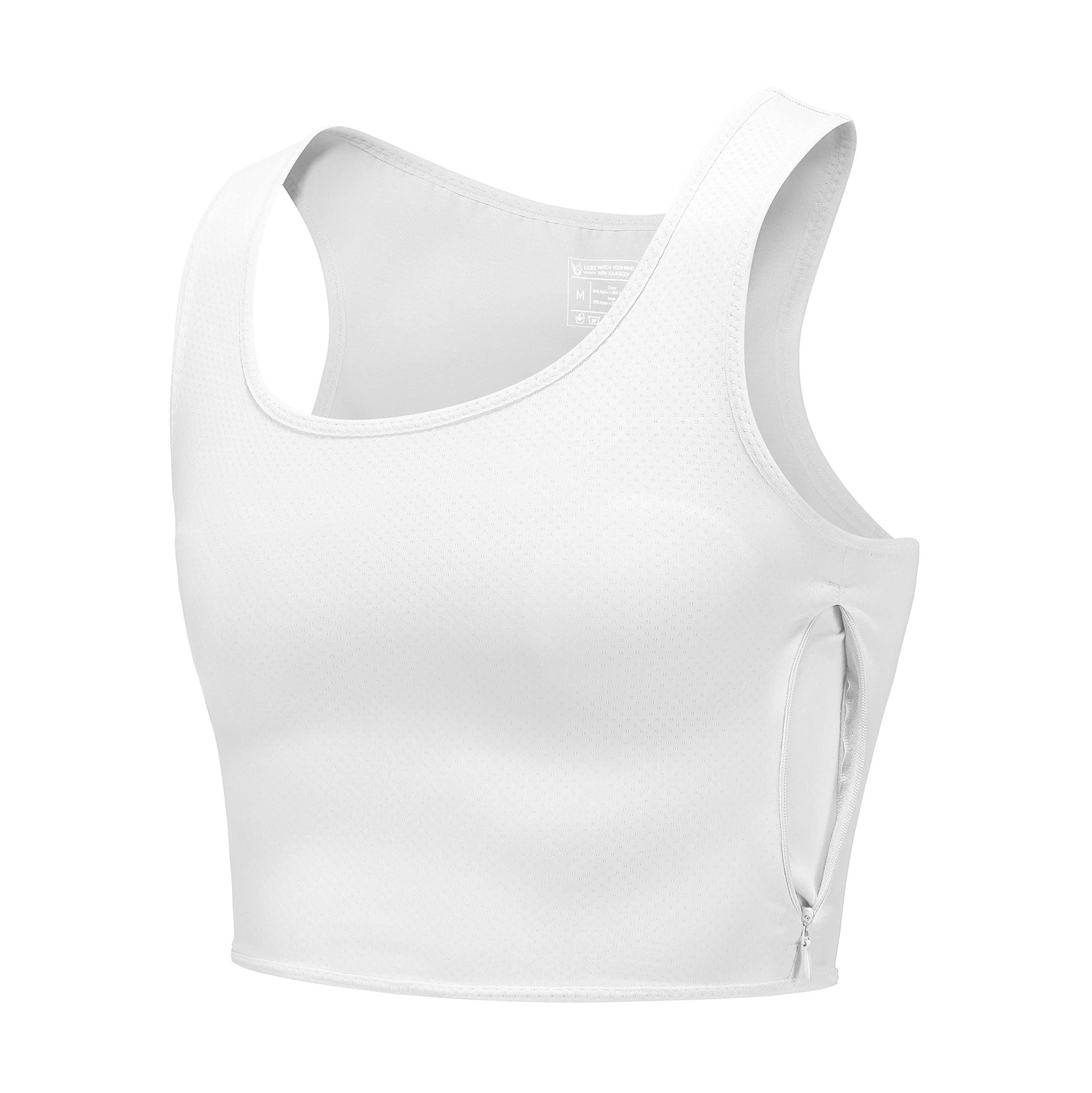 Buy Chest Binder Trans FTM, Adjustable Bindfree Sizing Design, Skin-Friendly & Breathable