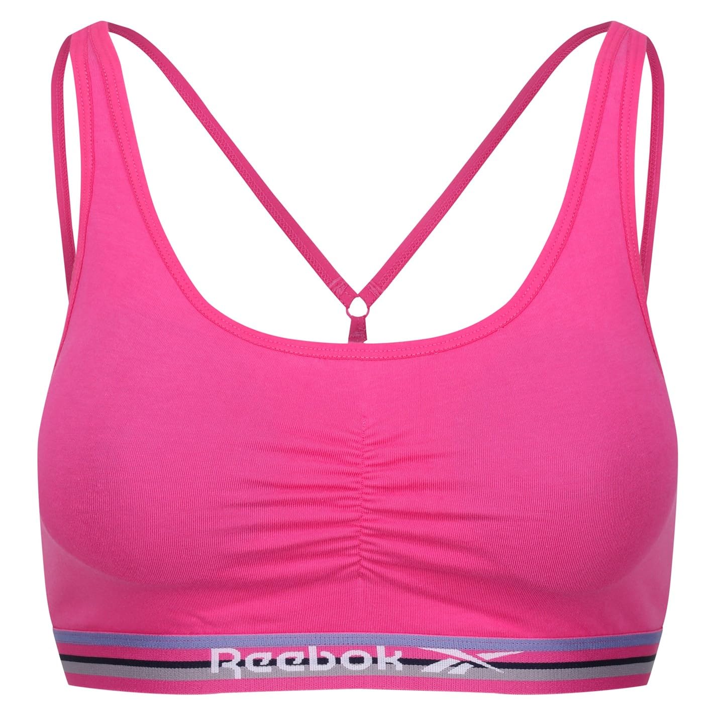 Reebok Women's Pink Crop Top Bra Jackie in Size M, Sports Direct