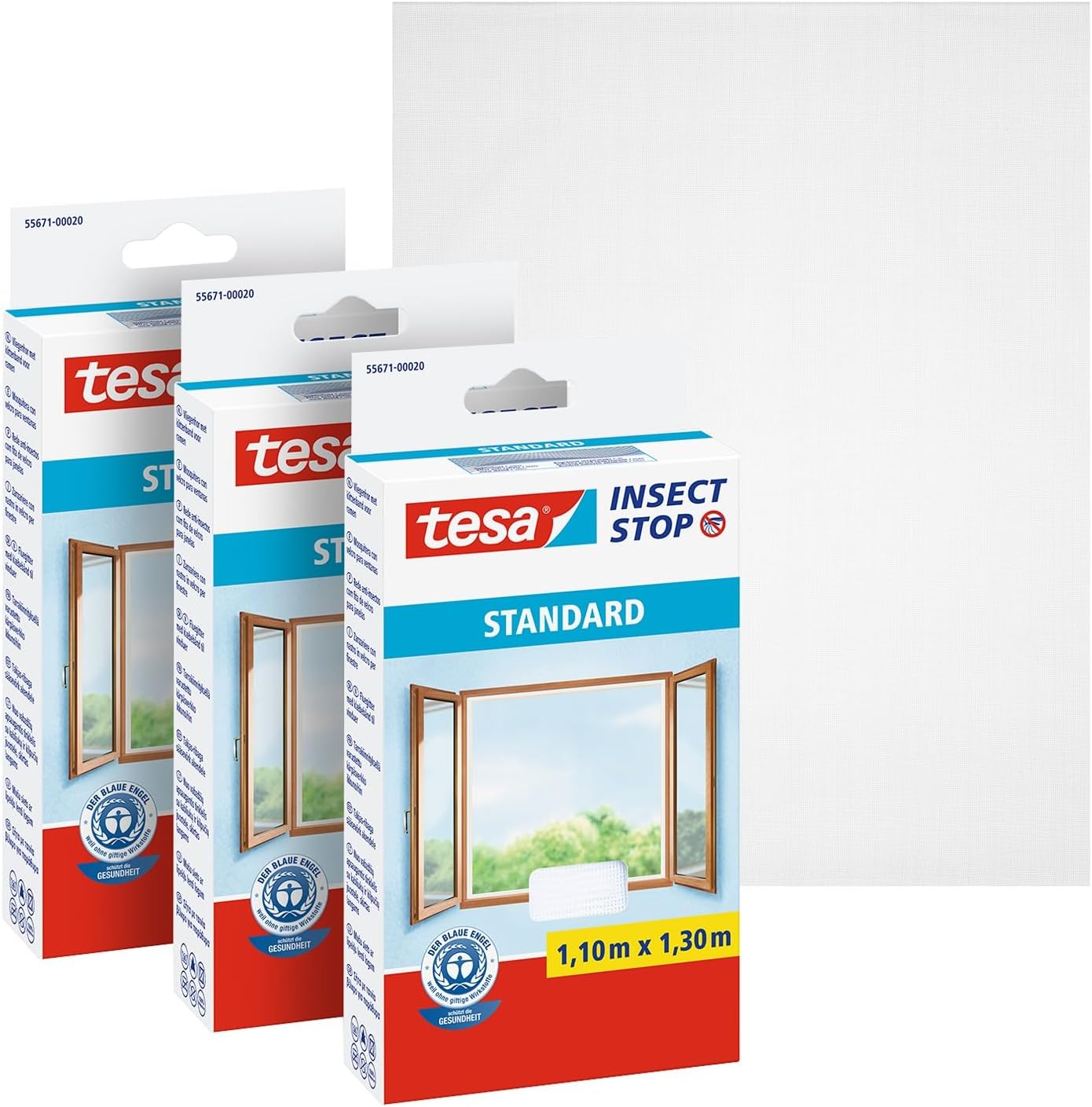 tesa Insect Stop Hook and Loop Standard for Windows - Self Adhesive ...