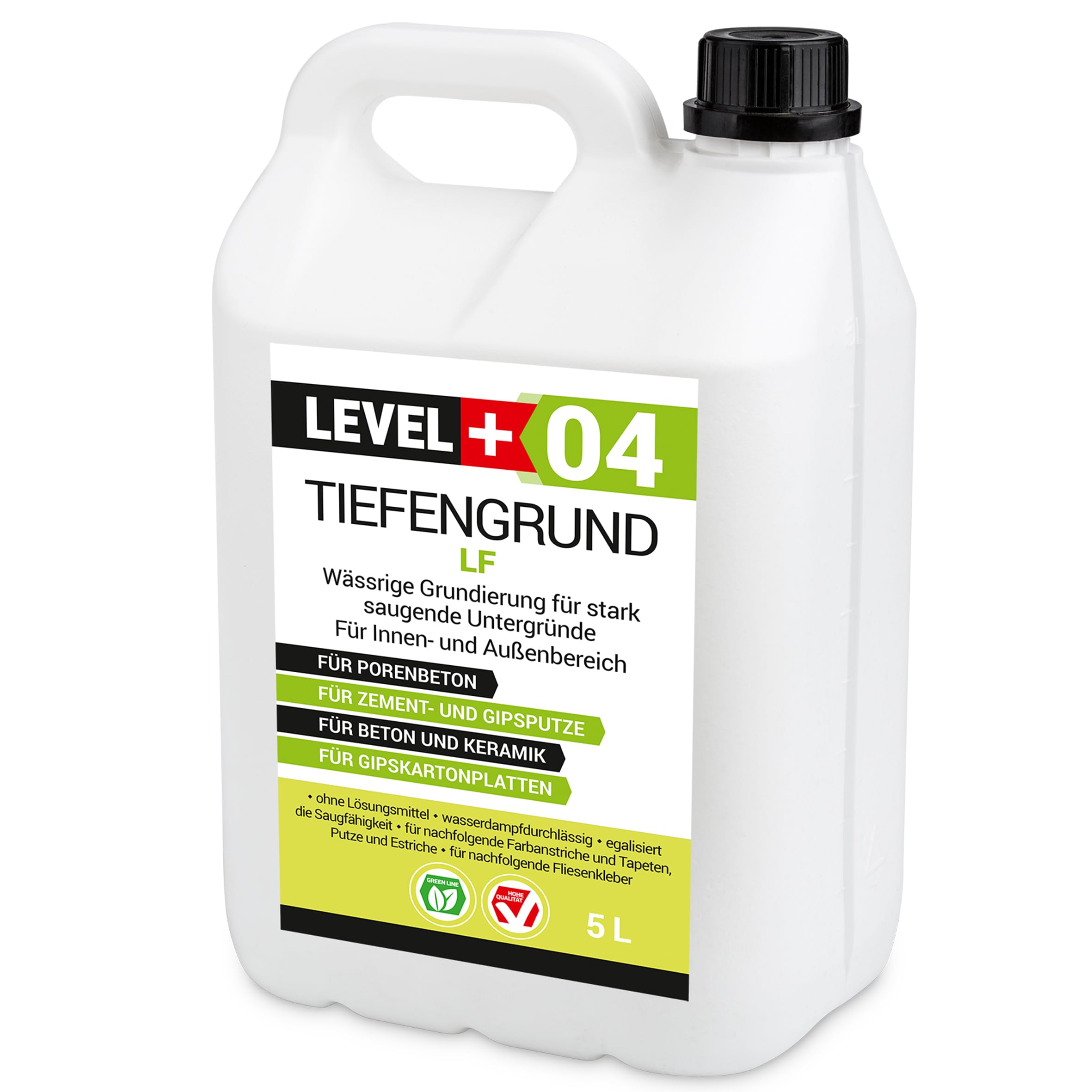 Grunt Środek Gruntujący 5L Preparat Gruntujący Uniwersalny Level+04