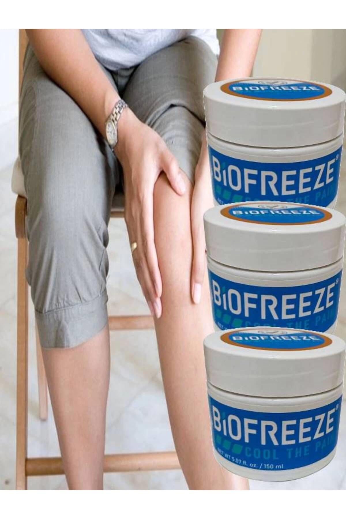 Biofreeze Cool Pain Sırt Bel Diz Dirsek Adale Masaj Kremi 150 ml - 2'li