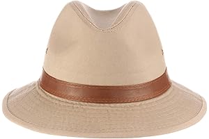 Dorfman Men's Expedition Safari Outdoor Camping Sun Hat