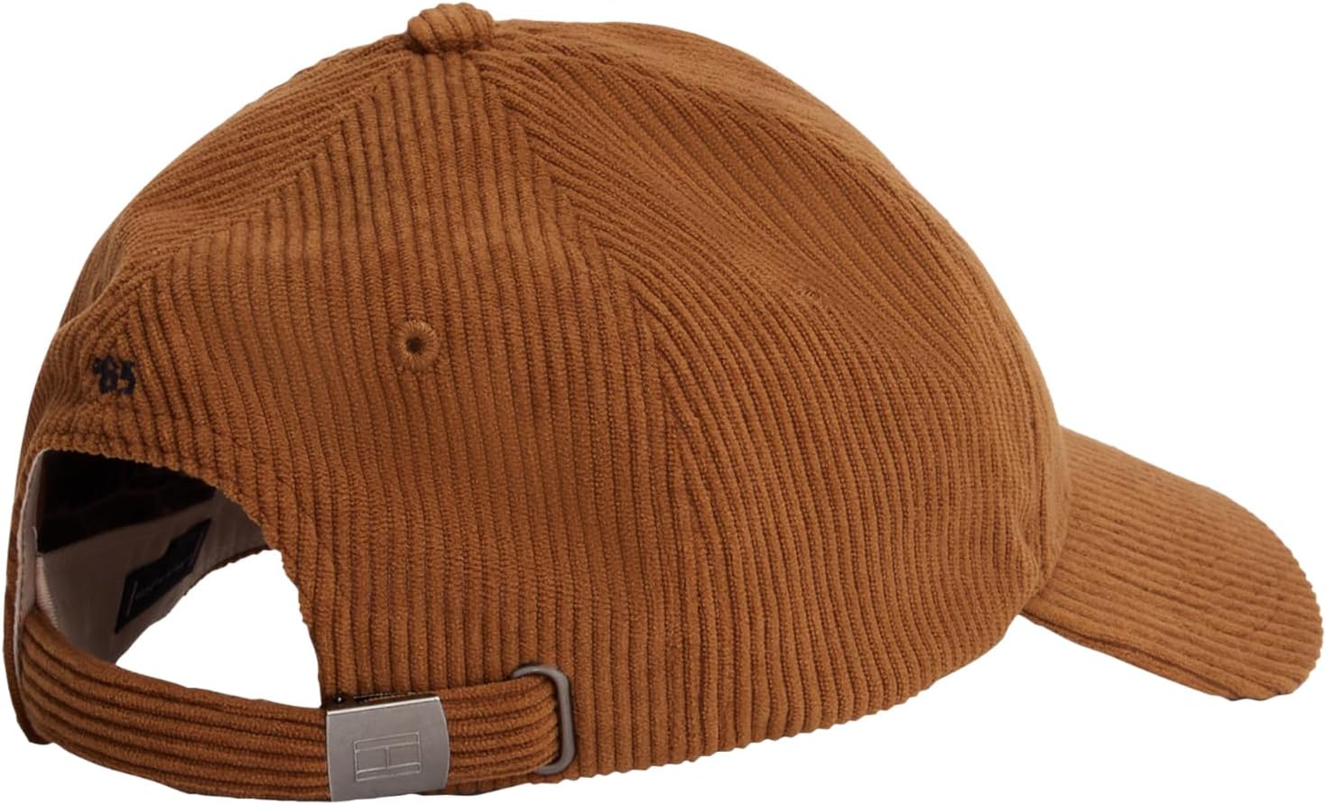 Tommy Hilfiger Mens Tommy Hilfiger Hats for Men | Corduroy Logo Adjustable Baseball Cap - Image 4