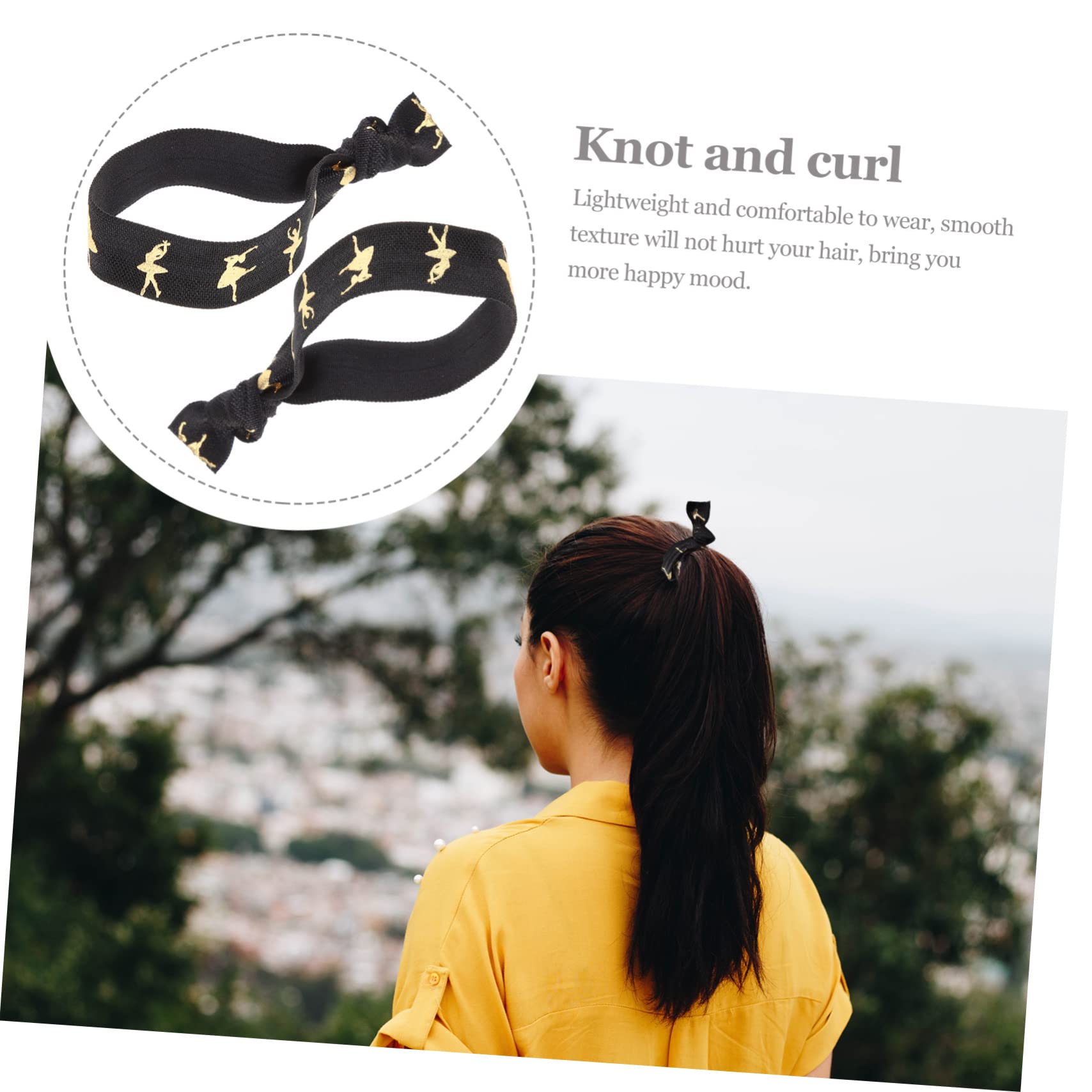 Healeved 100piezas Gomas De Pelo Elásticas Cinta Para Mujeres y Niñas Accesorios De Peinado Sin Marcas Suaves y Duraderas Para Uso Diario y Actividades Deportivas