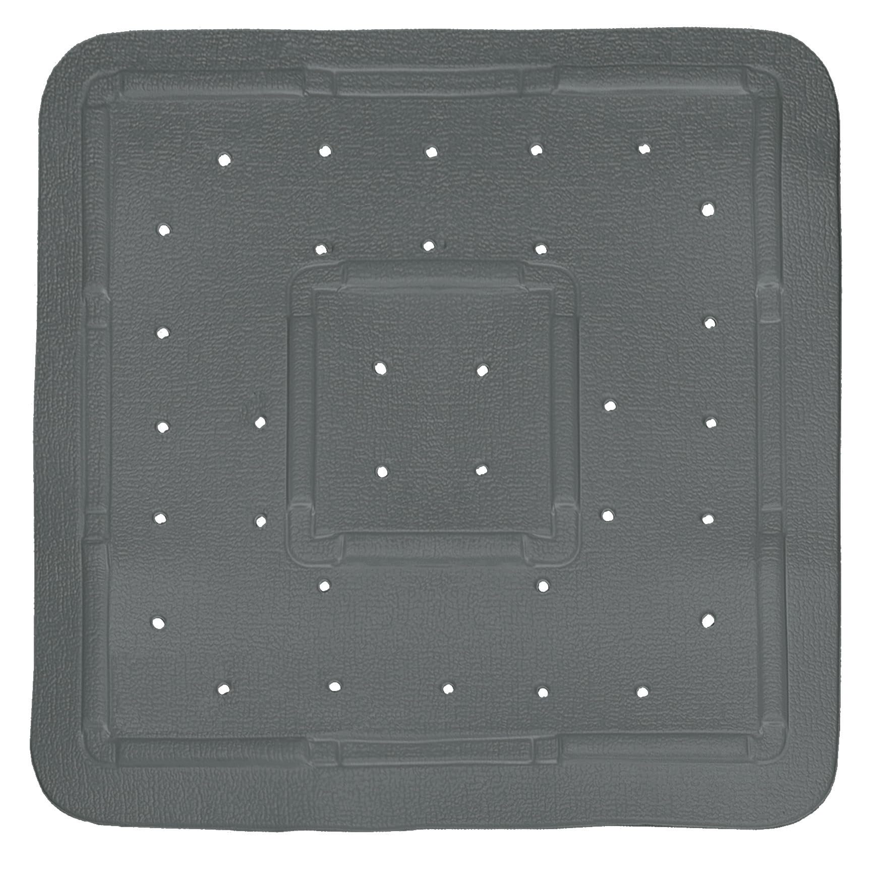 Kleine Wolke Shower Mat PVC Slate 55 x 55 cm