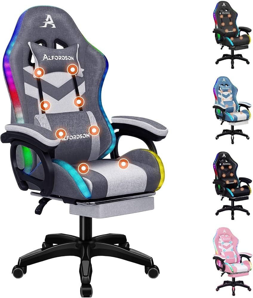 Mesh Bürostuhl Executive Computer Liege Stoff Racing Sitz Arbeit, Wale, Schwarz Mesh Bürostuhl Executive Computer Liege Stoff Racing Sitz Arbeit, Wale, Schwarz