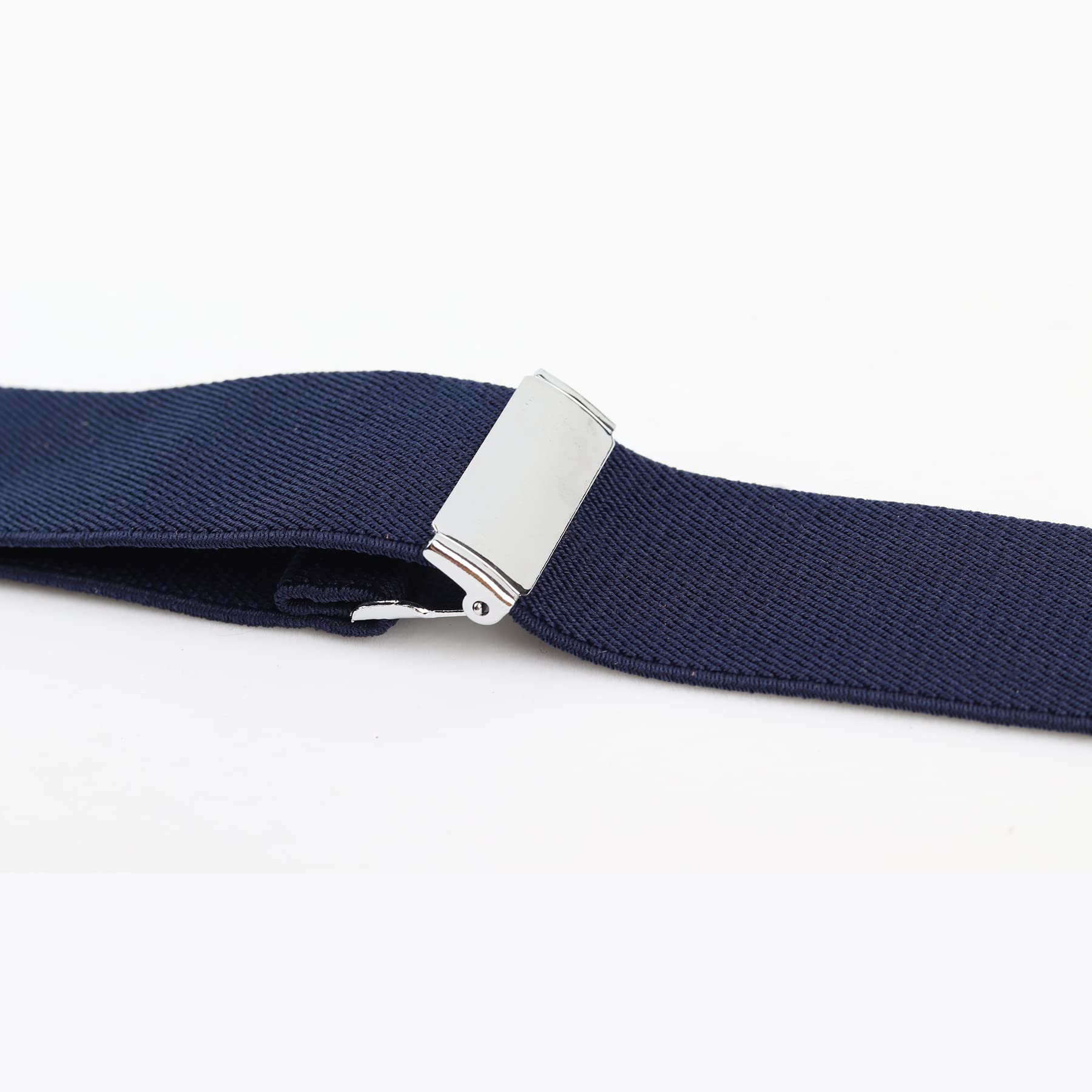 Tirantes & Pajarita para Hombre en Forma Y 3,5 cm de Ancho - 6 Vías para llevar, Cierre de botón, cierre de langosta, peto con hebilla - Tirantes Alargados para Estatura 160-200 cm