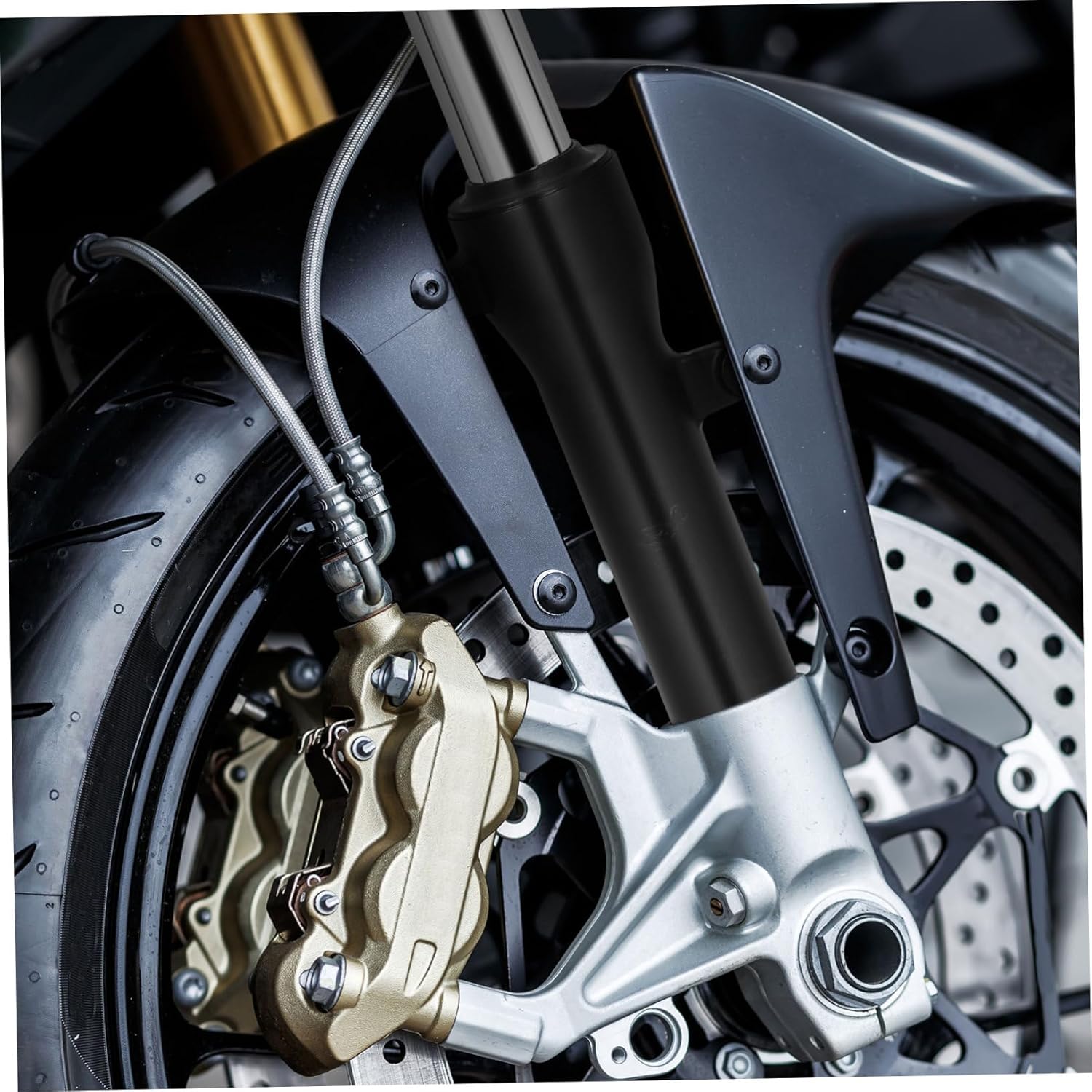 1Pair Mini Bike Suspension Front Fork Assembly for Motorbike and Dirt Bike Sturdy Design Improved Control Enhanced Stability for Long Distance Travel and Daily