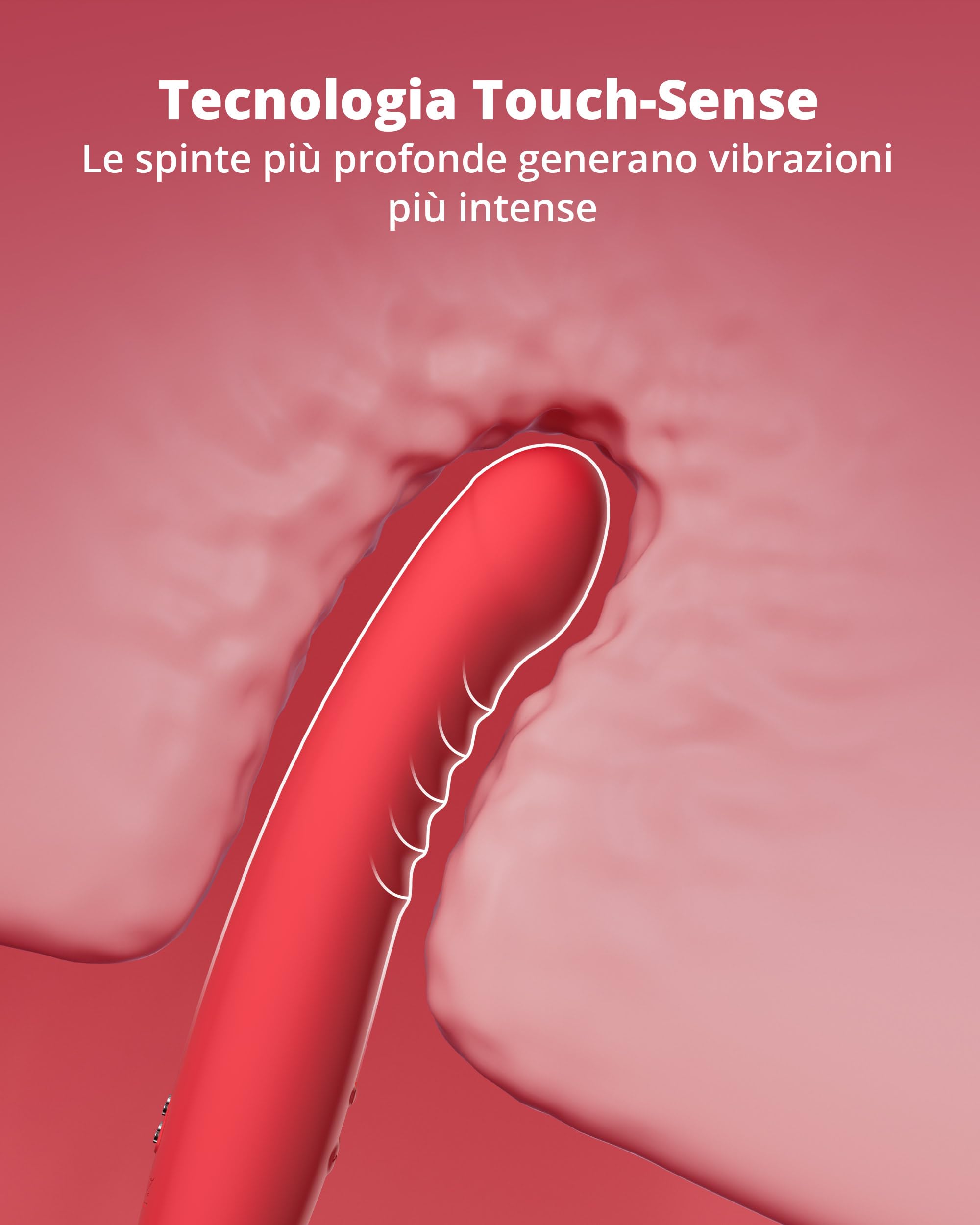 LOVENSE Lush 4 Vibratore Punto G Telecomandato per Donne + LOVENSE Mission 2 Dildo Machine a Ventosa Regolabile 180° Telecomando per Coppie