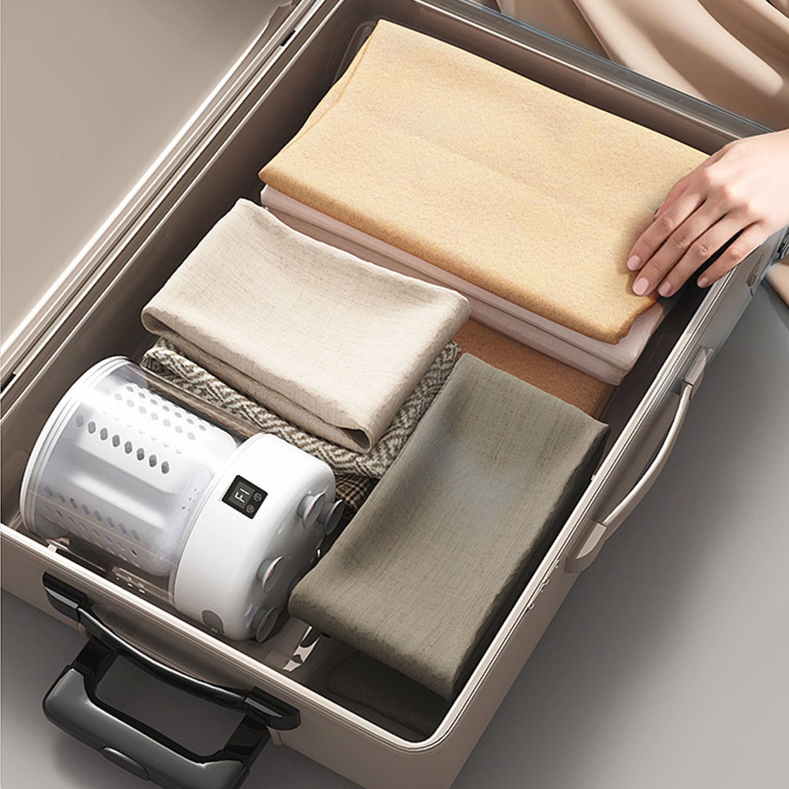 Machine à laver portable pour sous-vêtements, dortoir d'étudiant, petite tasse à linge, chaussettes compactes, nettoyeur de vêtements, machine à laver de voyage pour sous-vêtements