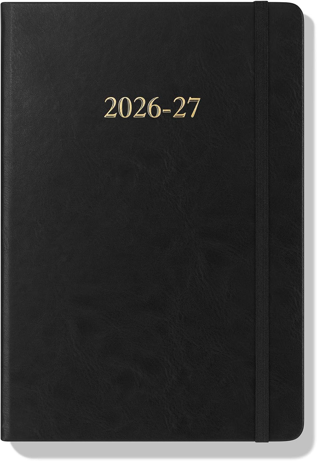 Wykeham's Executive 2026-27 Daily Journal Planner – Customization Available – Mid-Year Academic Diary (Black, 8.5"×5.5")