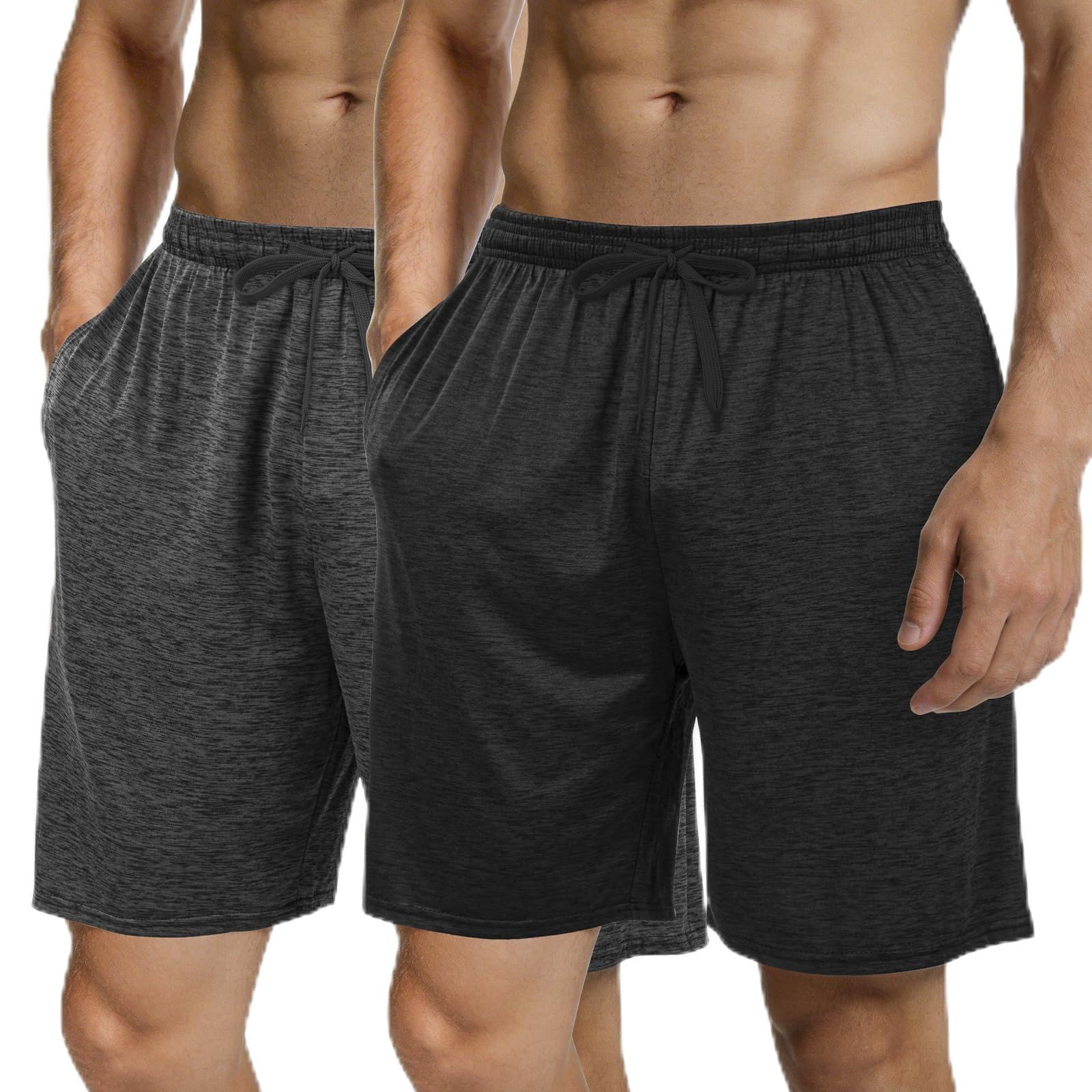 Photo 1 of EMPTYPOP Men's Athletic Running Shorts - 2 Pack