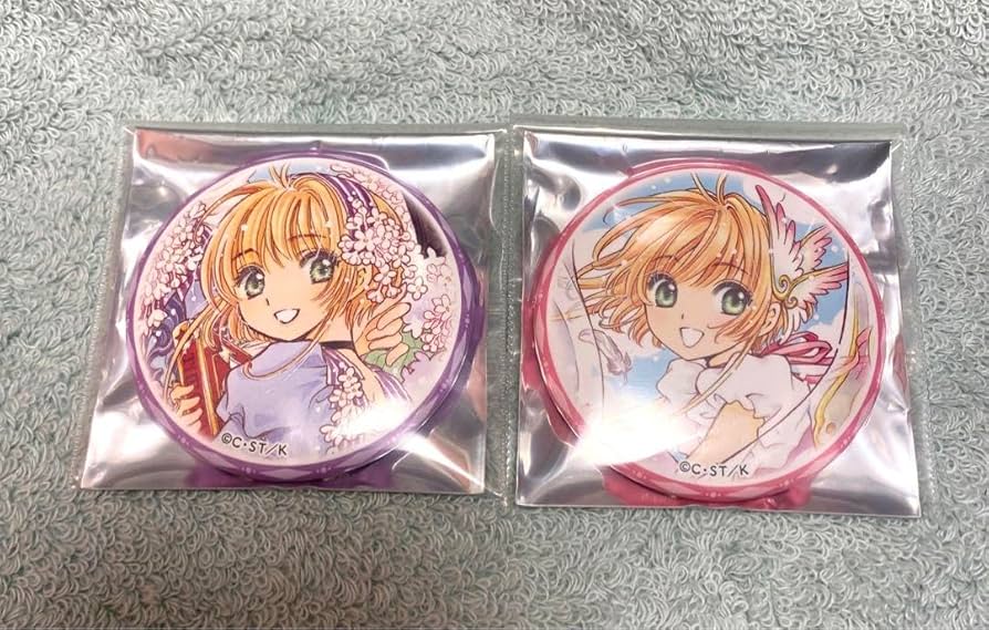 Amazon.co.jp: カードキャプターさくら さくら展 缶バッジ さくら