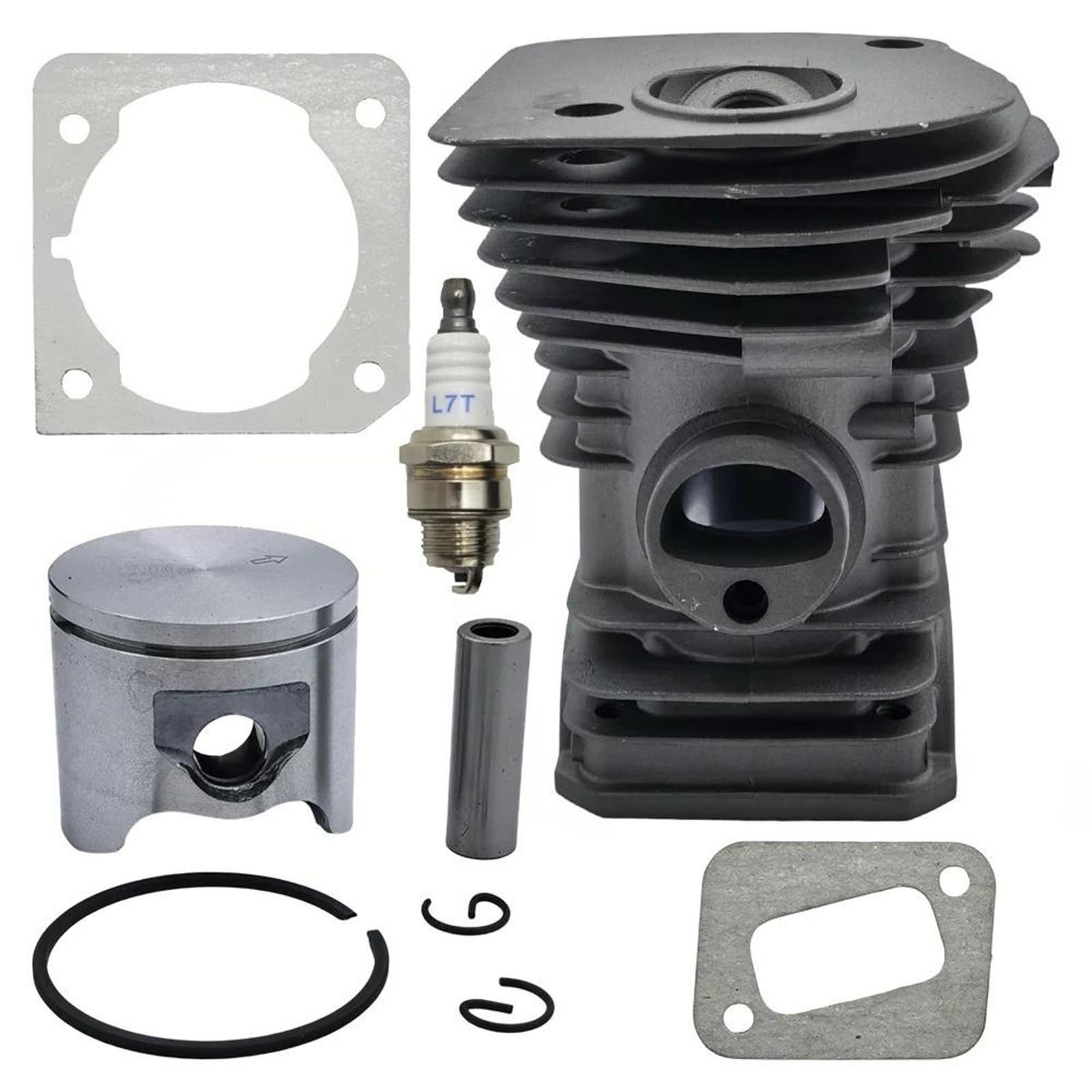 Isqjpvf One Color For Hus-Qvarna 340-350 Cs2141 Nikasil Spark Plug Kit