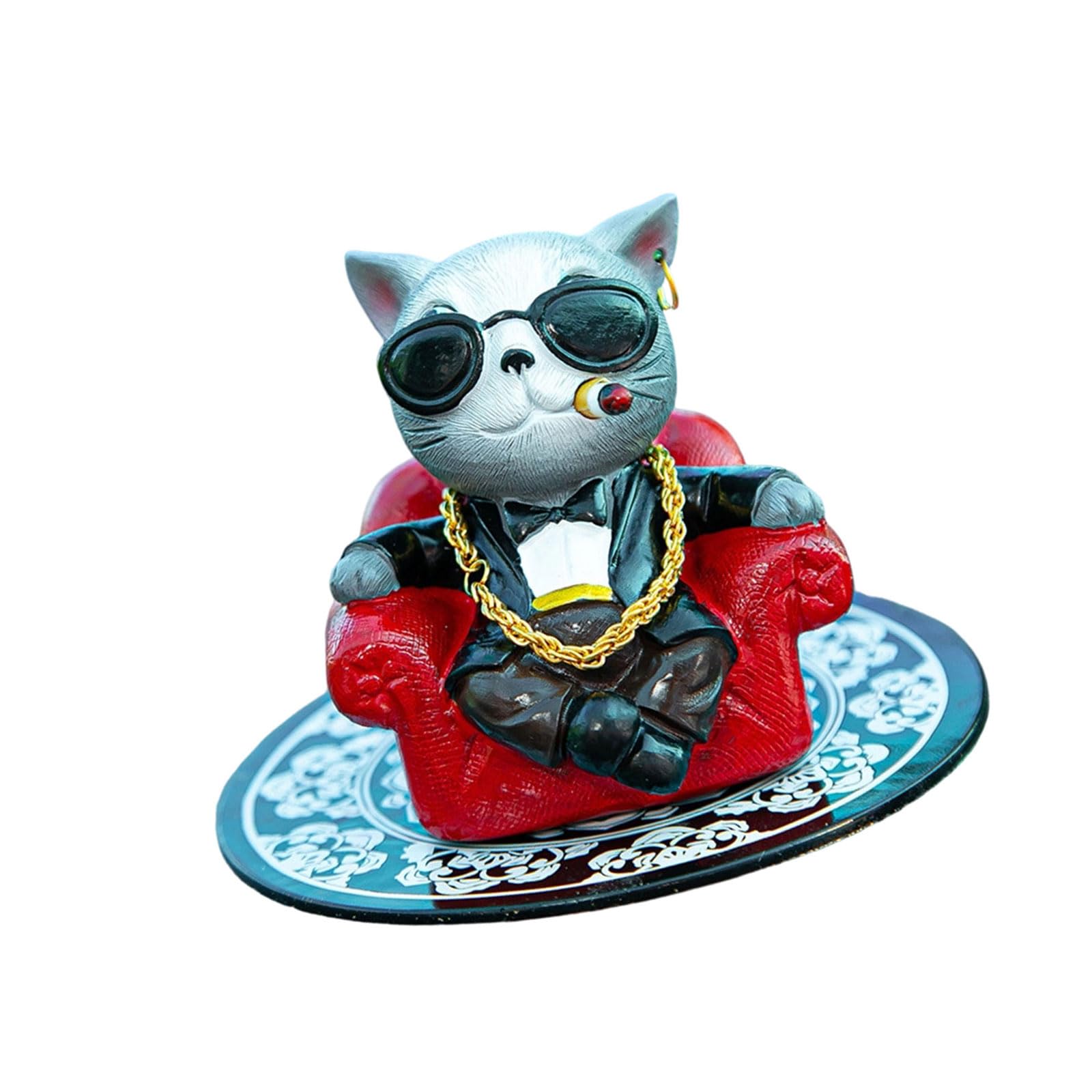 Whoasyst Sofa Animal Car Rearview Mirrour Dashboard Decors, Funny Cats/Dog Cars Decorations, Ornament Interior Accessories for Home Automotive Mirrour Accessories