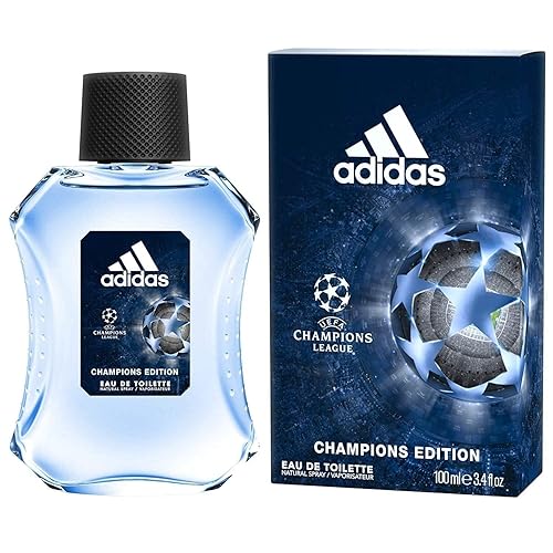 Adidas Champions League Eau De Toilette en aerosol, 3.4 onzas líquidas