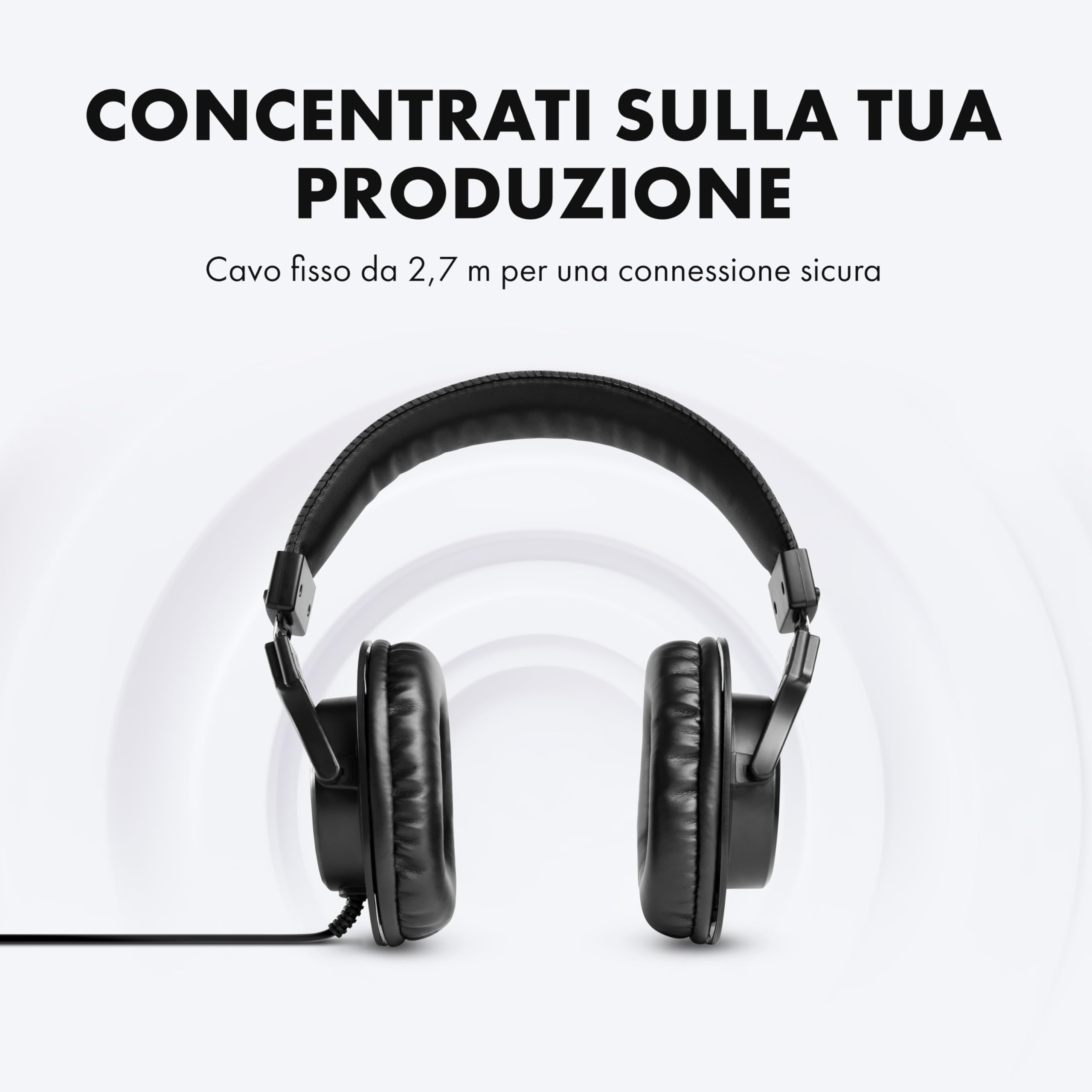 M-Audio Oxygen Pro Mini + HDH40 - Tastiera MIDI Controller USB a 32 tasti con pad Beat, Manopole, Tasti e Fader Assegnabili via MIDI e Software + Cuffie Over Ear Chiuse da Studio con Cavo da 2,7 m