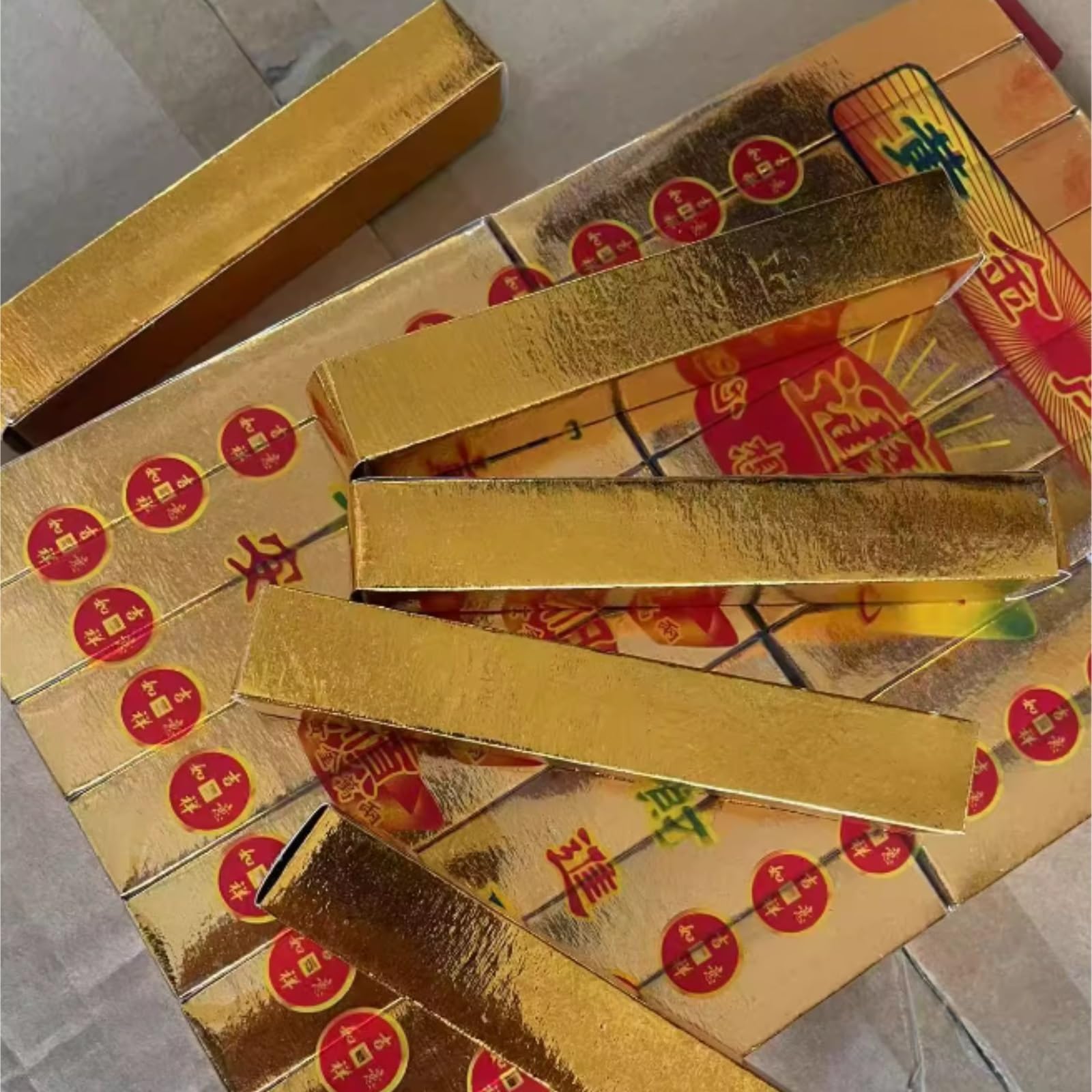 Joss Papier Chiński Papier Ofiarny Joss Do Oddawania Czci Przodkom Grafvegen(240 pieces)