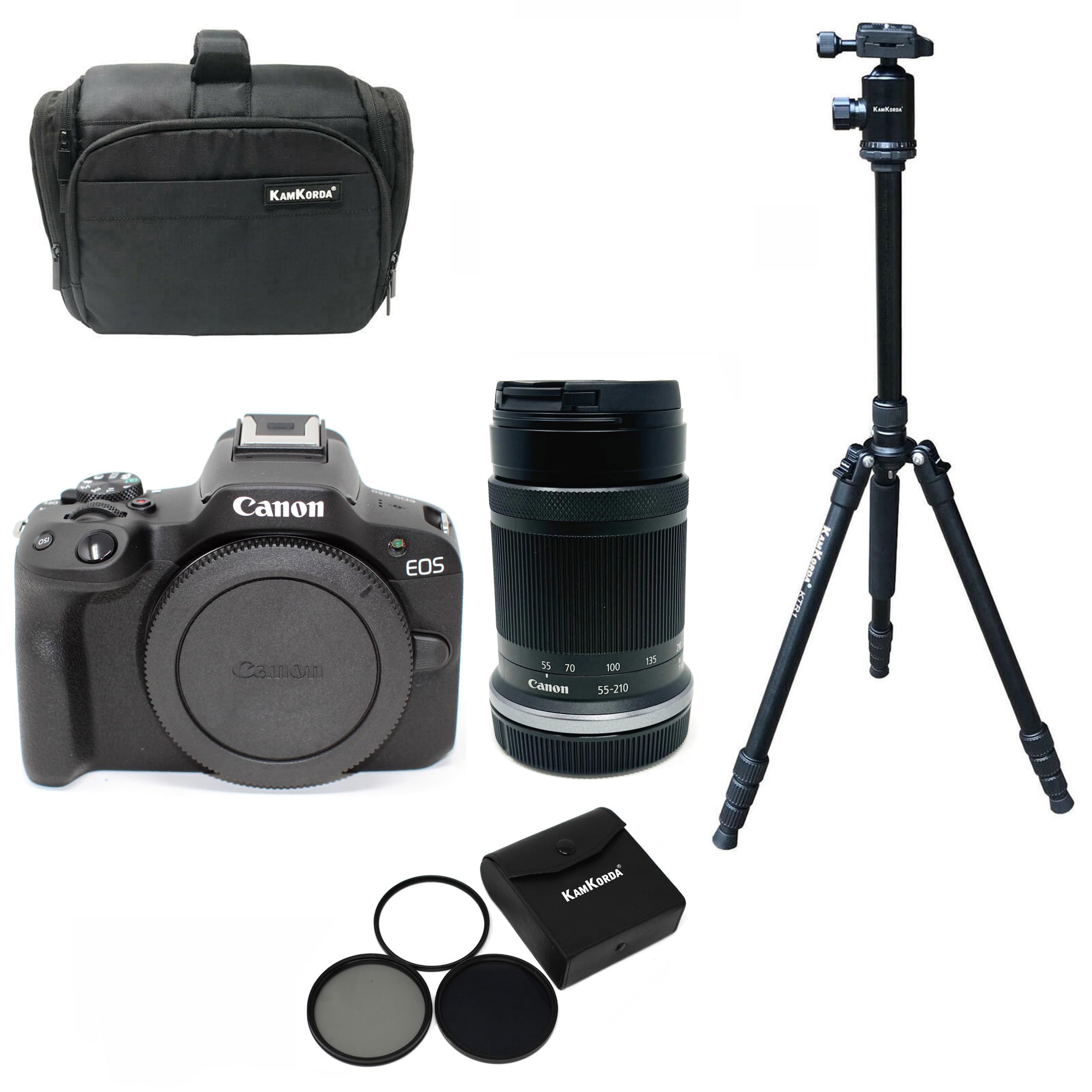 Canon Light Beginner Outdoor Sports Photography Eos R50 Mirrorless Camera Kit