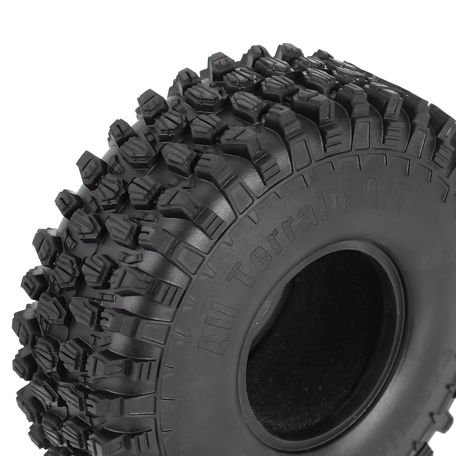 INJORA 1.9 Pneus Crawler 120 * 42mm Pneus de Roue Tout Terrain en Caoutchouc pour 1/10 RC Rock Crawler Voiture VS4-10 Redcat Gen 8 7 Pro SCX10 Pro FCX10
