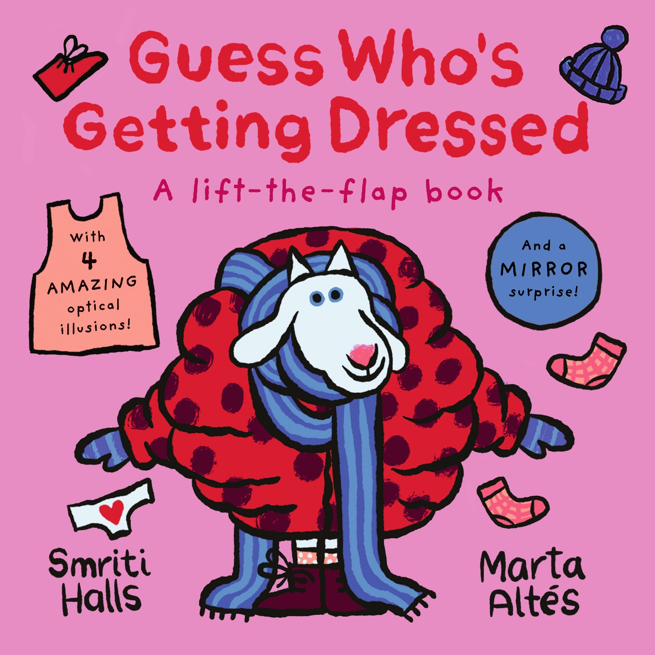 Guess Who's Getting Dressed by Smriti Halls (Board book)