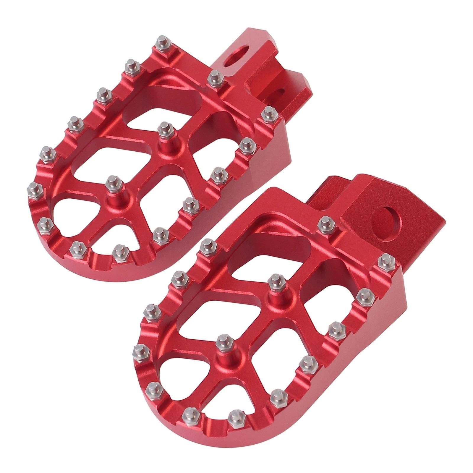 Repose-Pieds Larges Moto en Billette Haute Adhérence pour Yamaha YZ125 TTR125