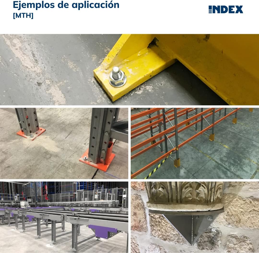 Fixing Systems MTH – Pack of 25 Anchor Male for High Loads, homologated ETE Option 7 Screw (Coating), AH16280