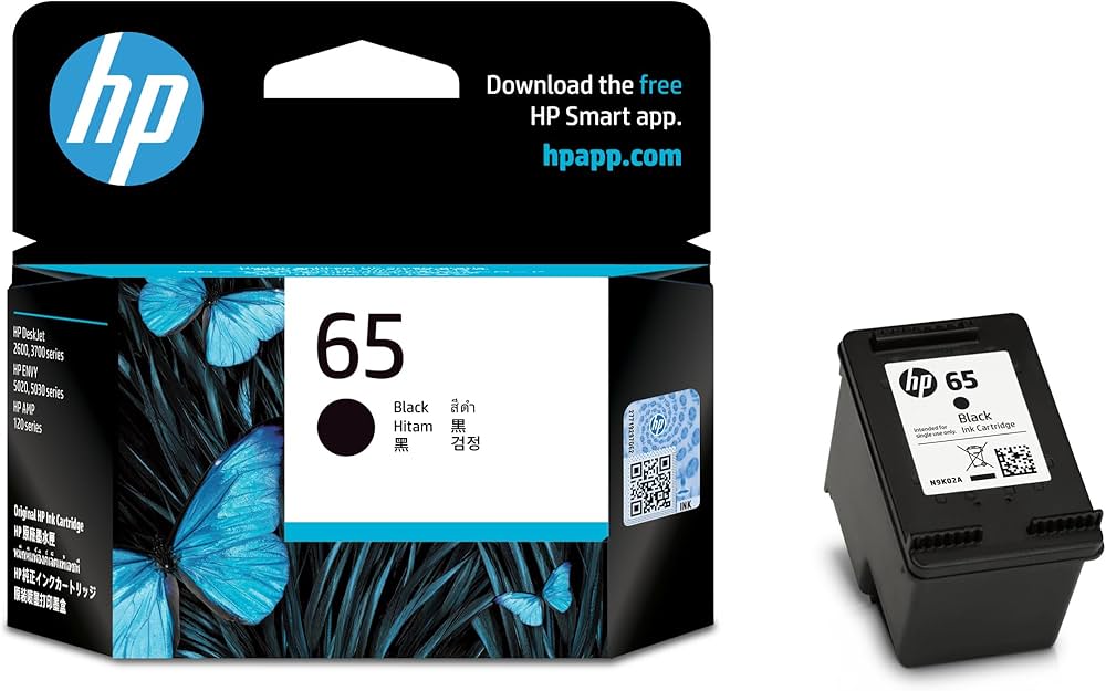 HP純正　使用済インクカートリッジ65個 Amazon.co.jp: HP 65 純正 インクカートリッジ ブラック 黒 N9K02AA