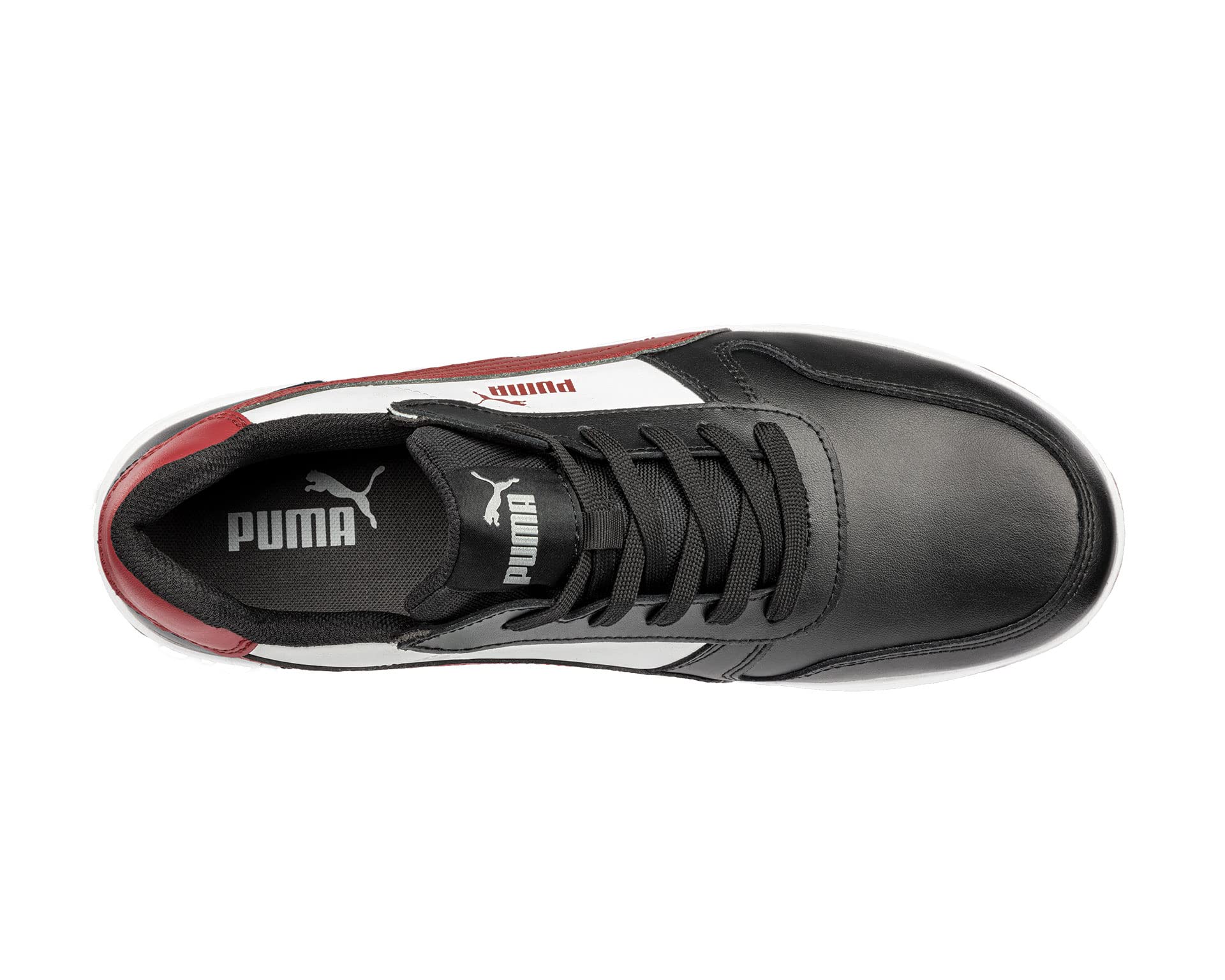 PUMA Safety FRONTCOURT Low S3 ESD FO HRO SR Zapatillas de seguridad unisex antideslizantes, sin metal, tapa de fibra de vidrio