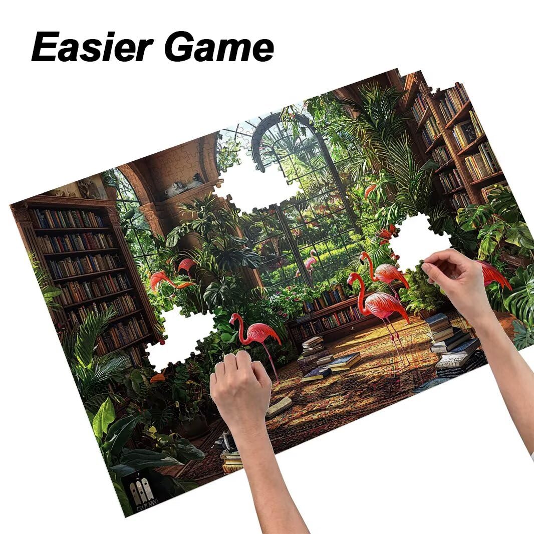 Puzzle 1500 Pezzi, Puzzle Tropicale per Adulti, 87x57cm, Compact Box -4472