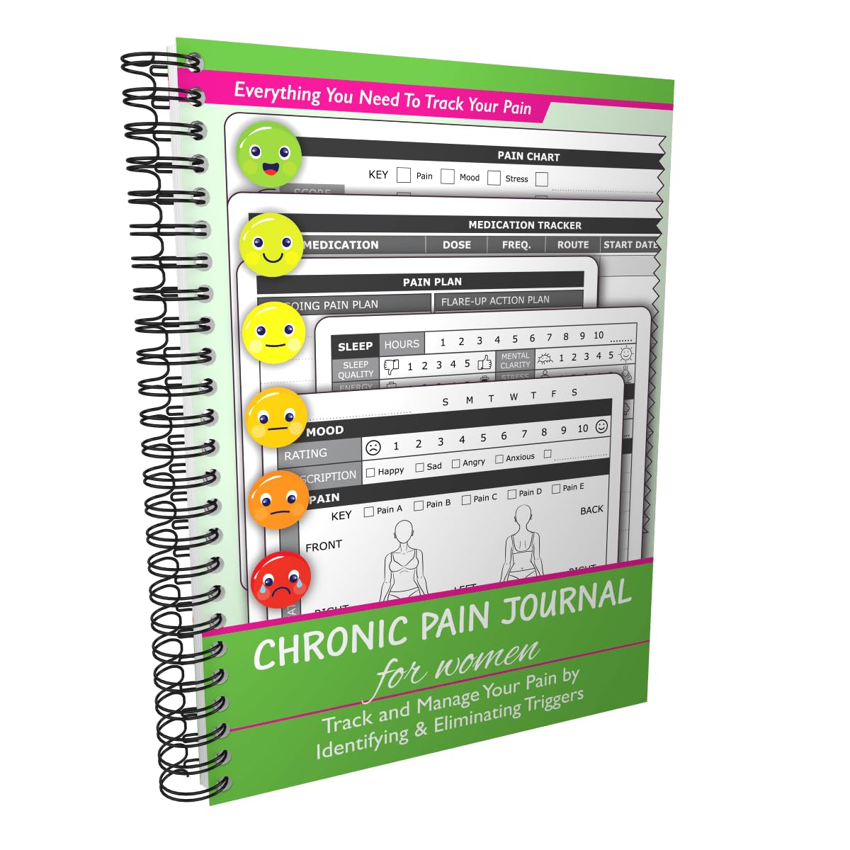 Journal de douleur chronique pour femme vers le bien-être - 8