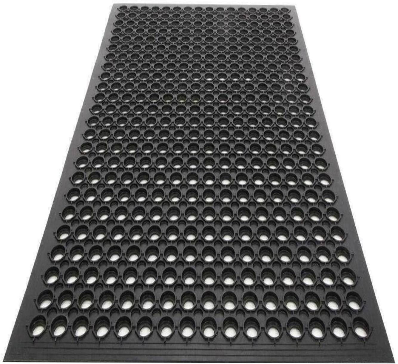 Nisorpa Large Outdoor Entrance Rubber Mats, 90cm x 210cm Rubber