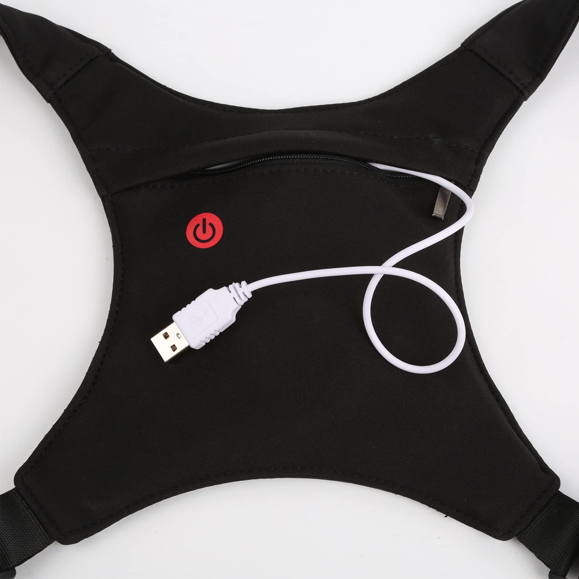 Gilet de Cyclisme de Sécurité à LED avec Indicateur de Direction Télécommande sans Fil Sac à Dos de Vélo Lumineux Clignotant Pack de Vélo Réfléchissant pour Le Cyclisme de Nuit la Course à Pied