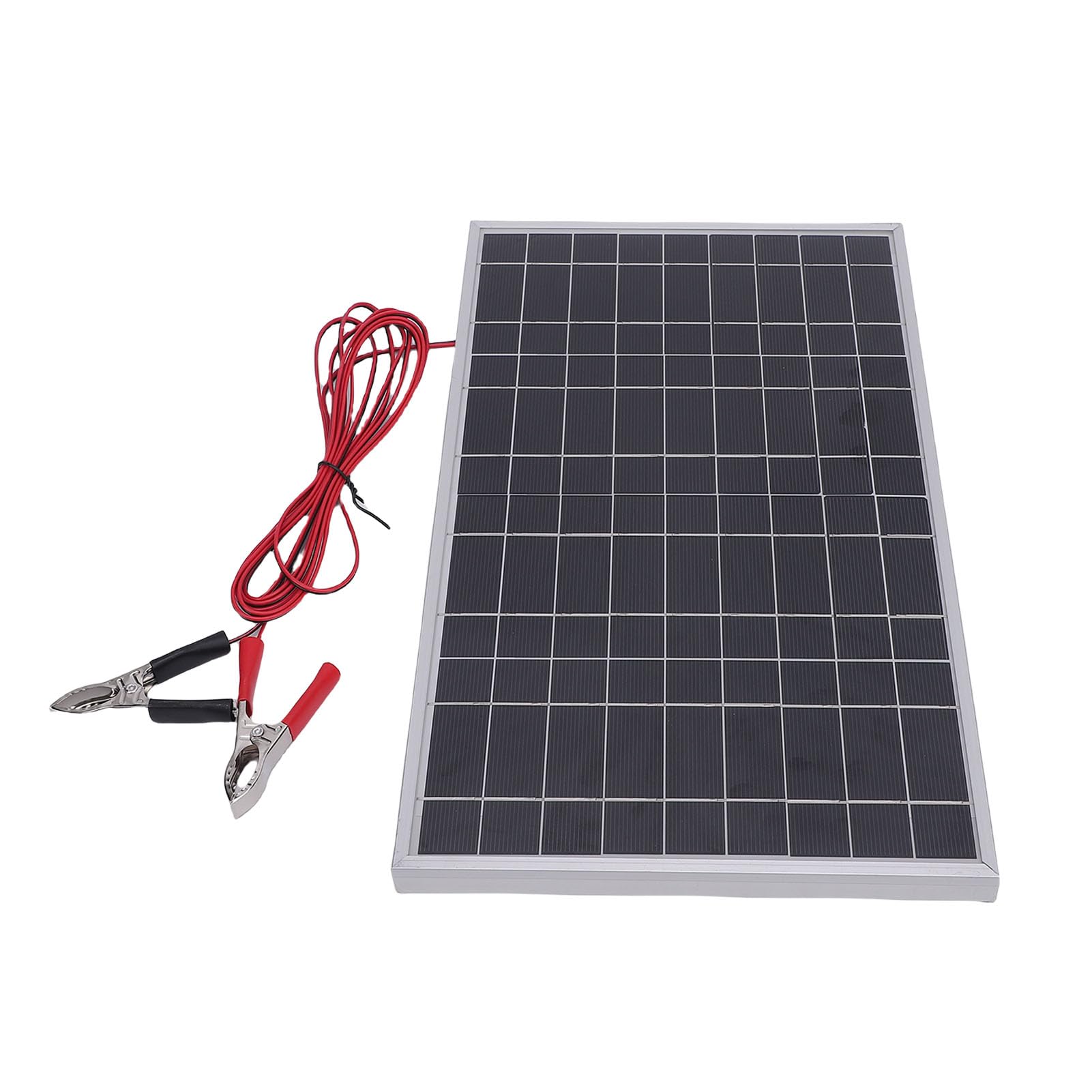 Pannello Solare Policristallino, 10W 12V Kit