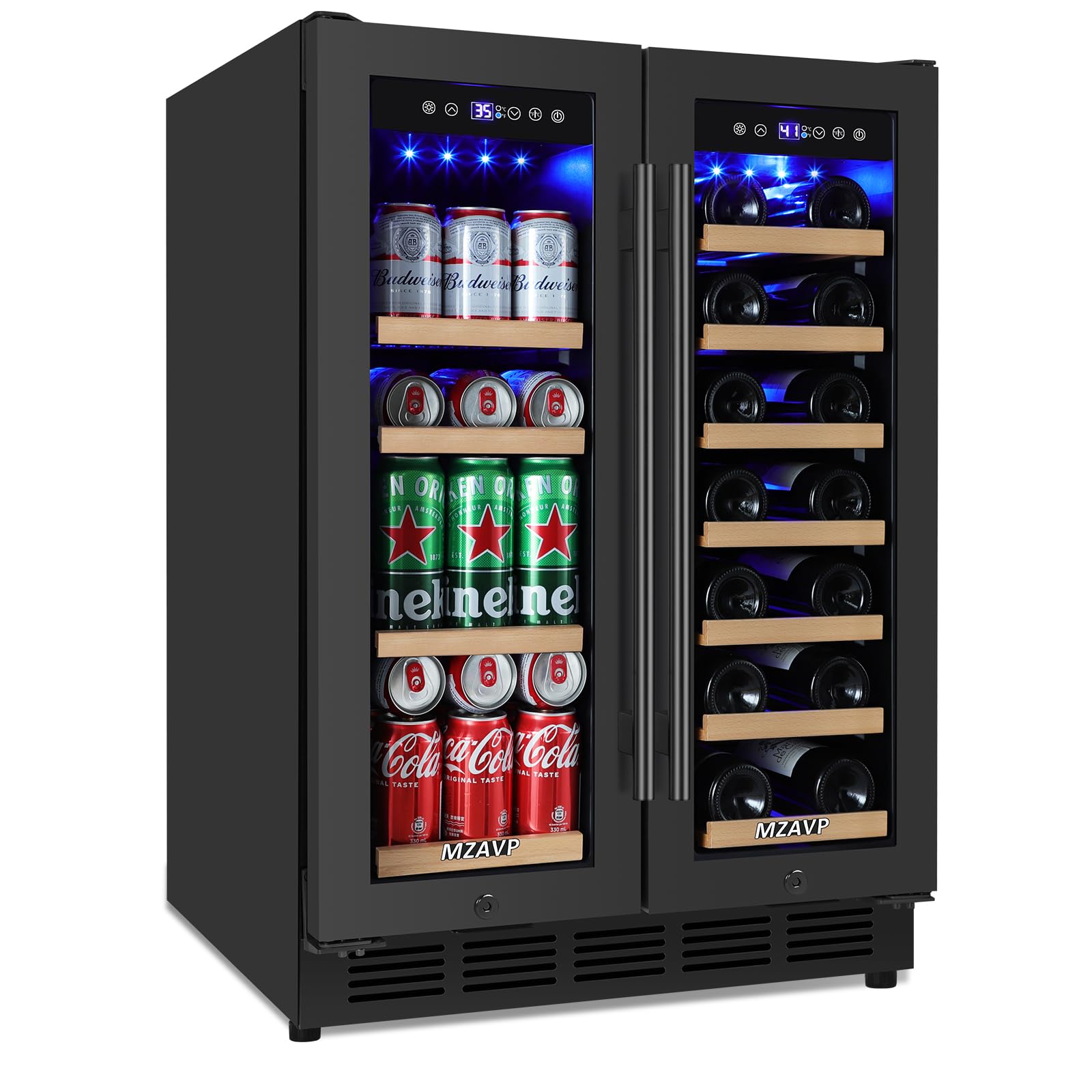 Mzavp MZYC120-Black Beverage Cooler Black