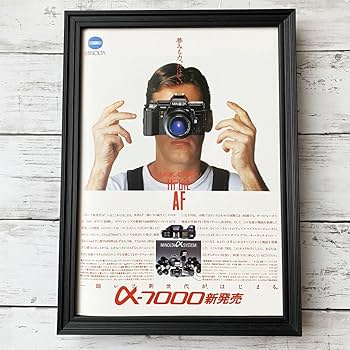 Amazon.co.jp: 額装品◇MINOLTA α-7000 ミノルタカメラ /80年代